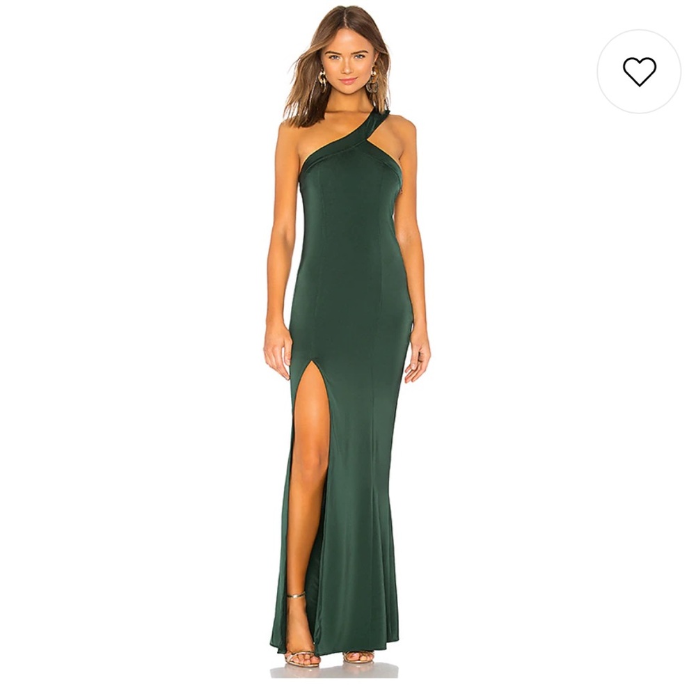 NBD Evan Gown in Emerald